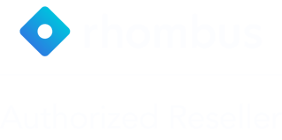 rhombus authorized reseller logo