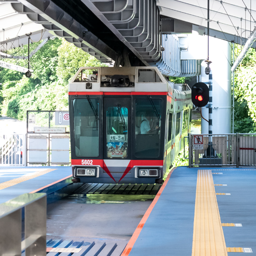 Shonan monorail in Japan