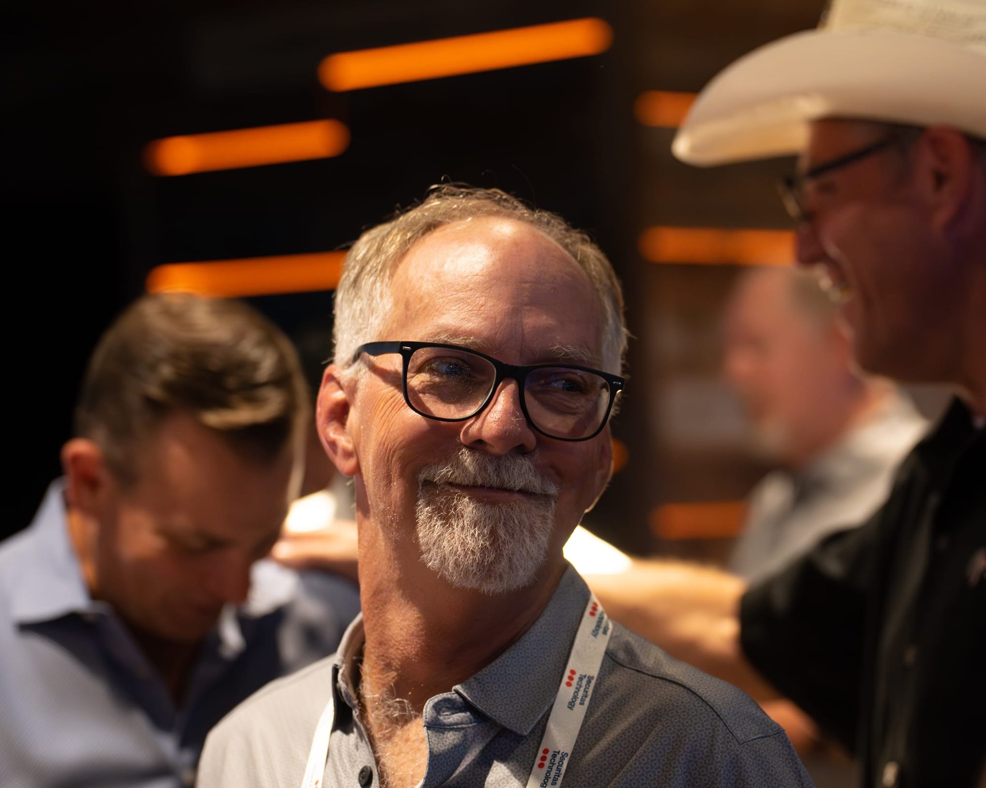 Candid shot of attendees of Security 101 Appreciation Event at Happiest Hour in Dallas, TX