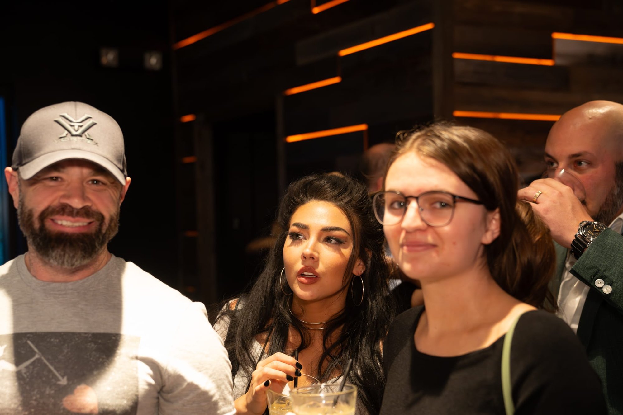 Candid shot of attendees of Security 101 Appreciation Event at Happiest Hour in Dallas, TX