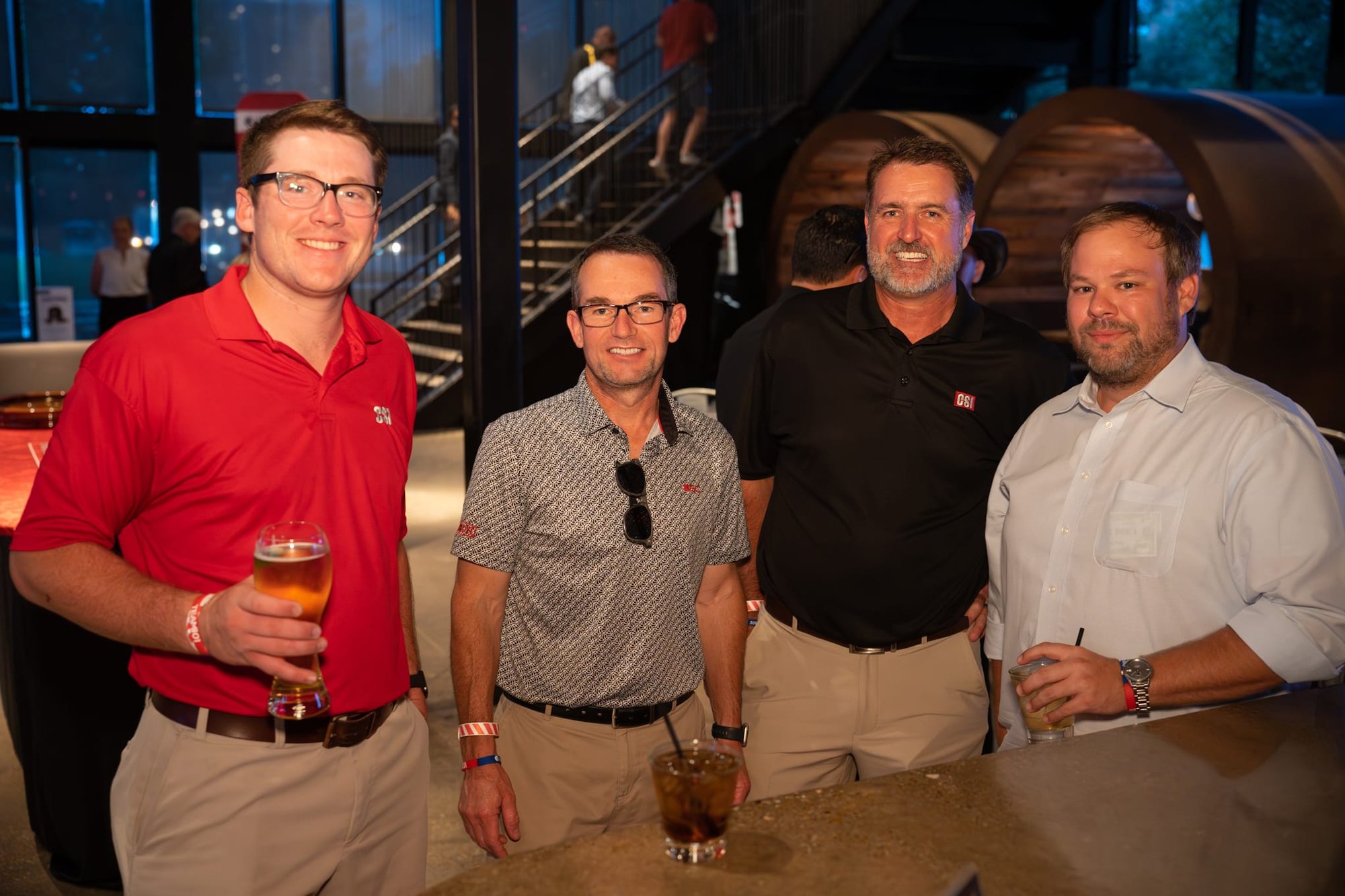 Candid shot of attendees of Security 101 Appreciation Event at Happiest Hour in Dallas, TX