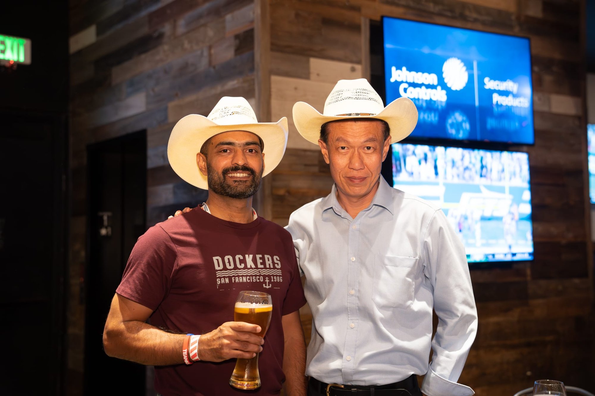 Candid shot of attendees of Security 101 Appreciation Event at Happiest Hour in Dallas, TX