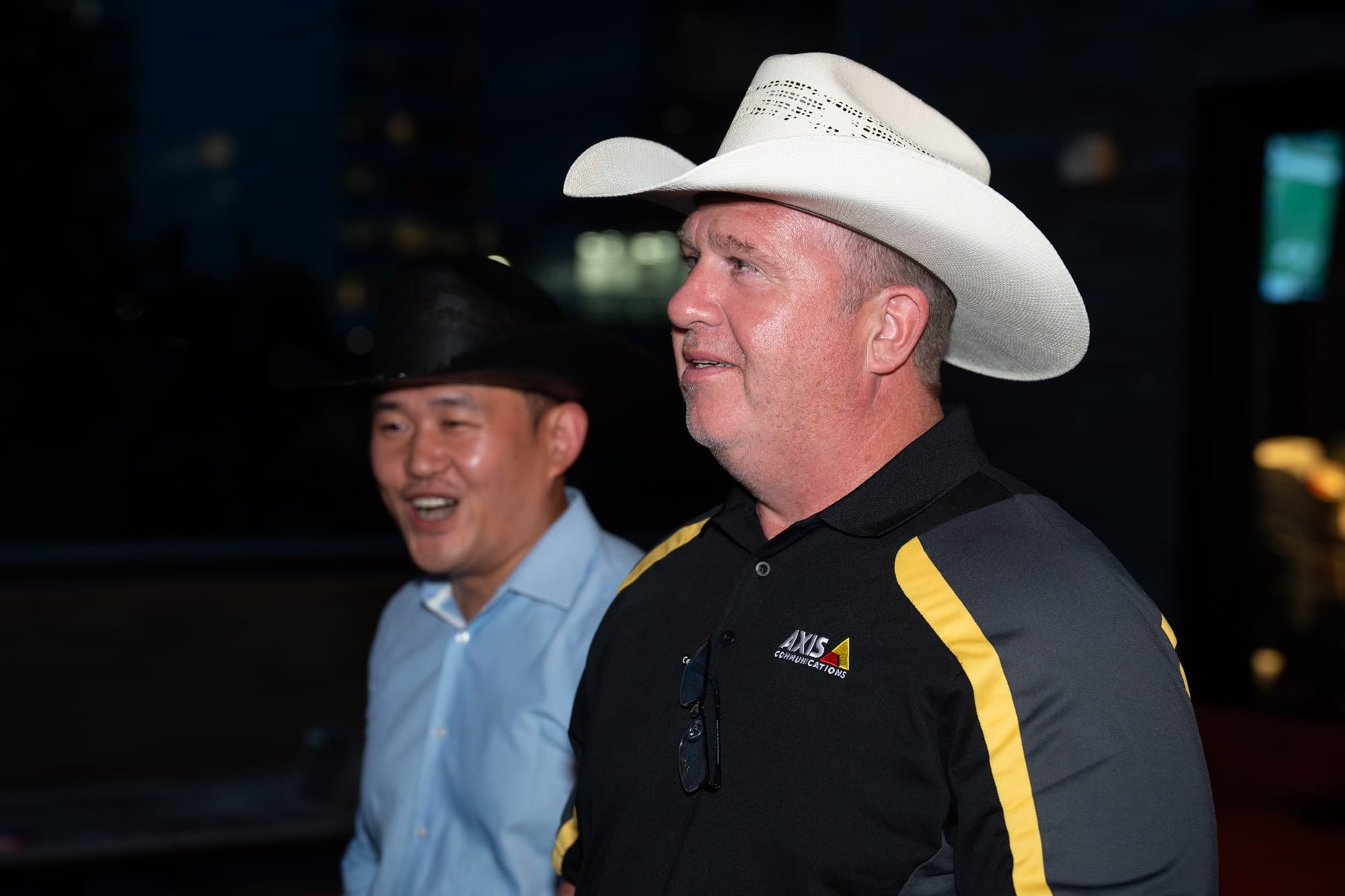 Candid shot of attendees of Security 101 Appreciation Event at Happiest Hour in Dallas, TX