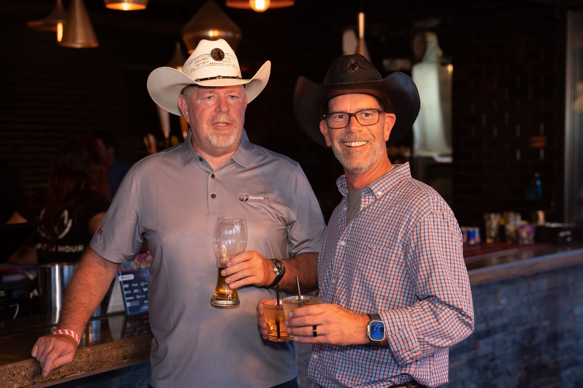 Candid shot of attendees of Security 101 Appreciation Event at Happiest Hour in Dallas, TX