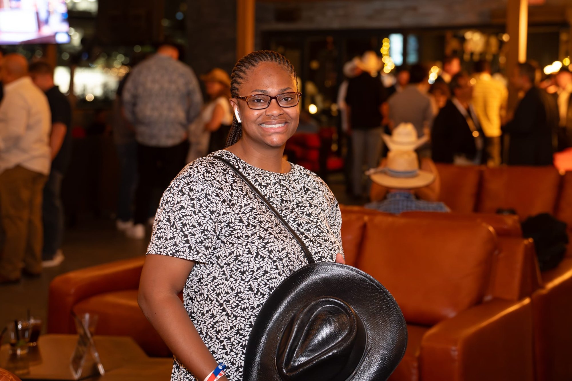 Candid shot of attendees of Security 101 Appreciation Event at Happiest Hour in Dallas, TX