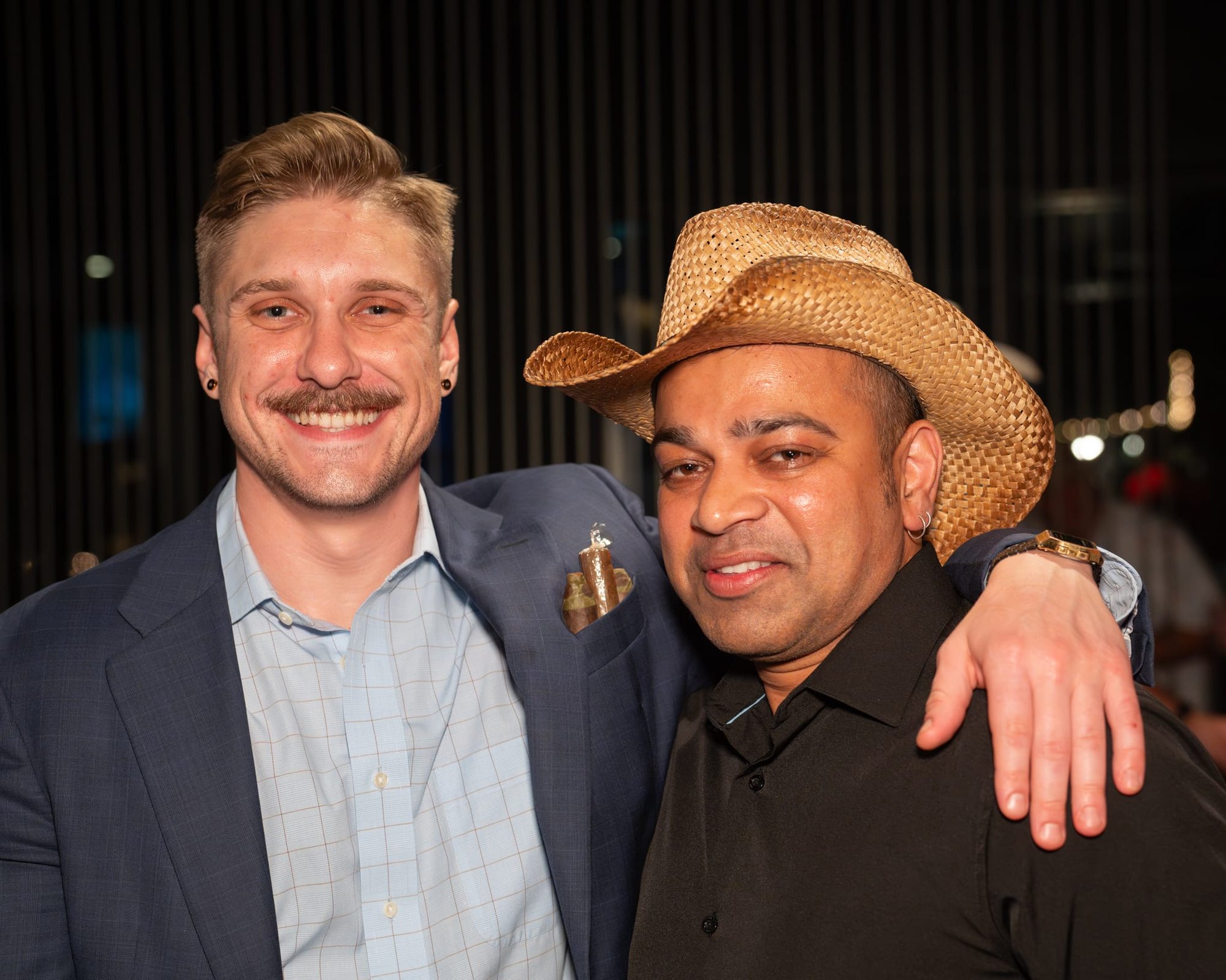 Candid shot of attendees of Security 101 Appreciation Event at Happiest Hour in Dallas, TX