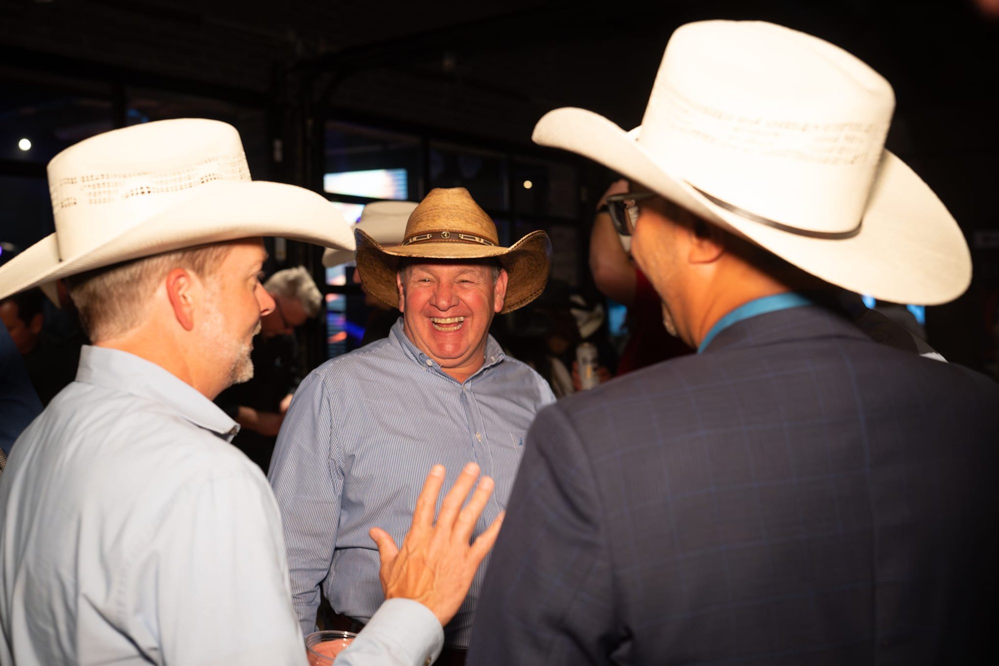 Candid shot of attendees of Security 101 Appreciation Event at Happiest Hour in Dallas, TX