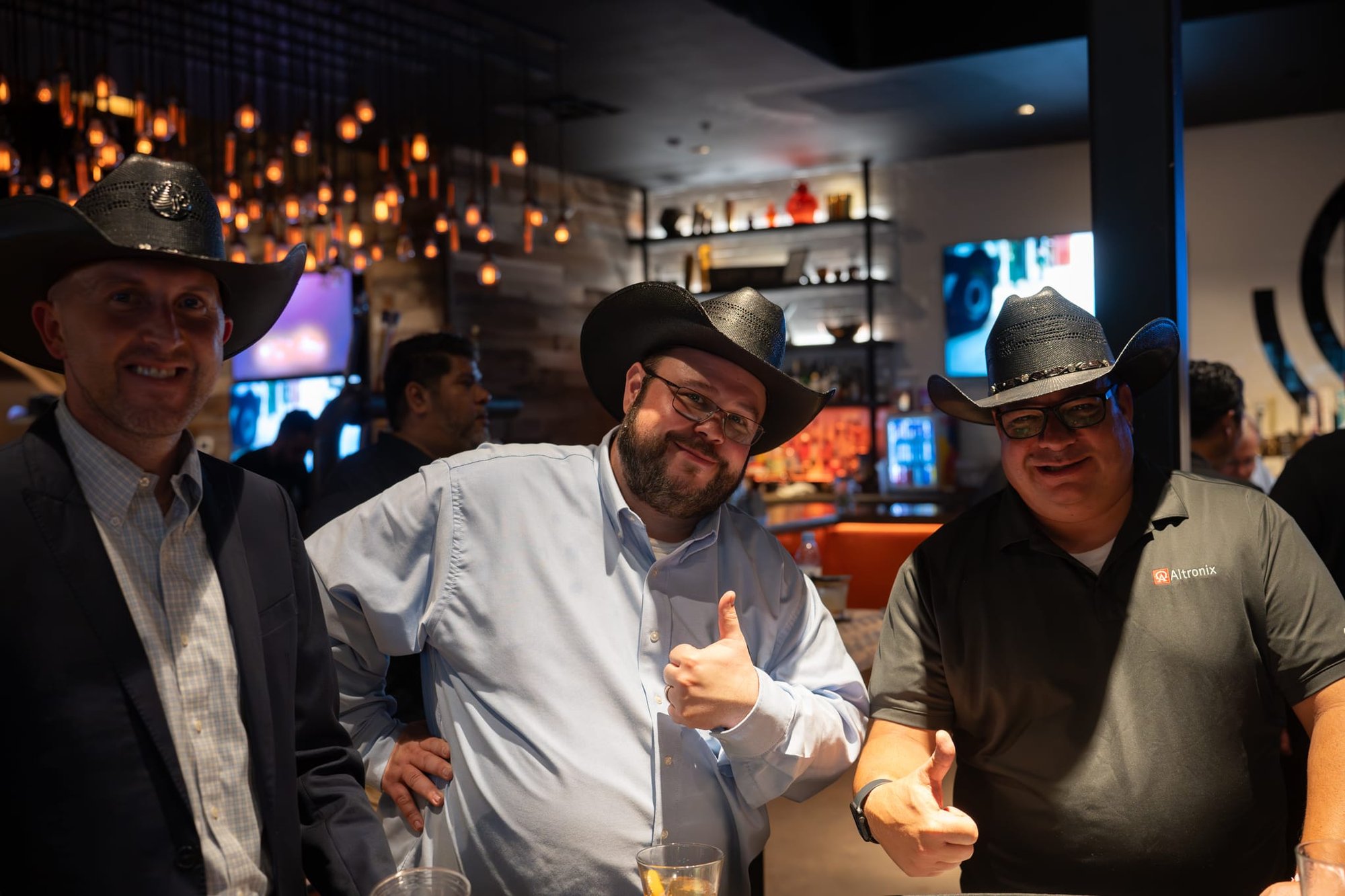 Candid shot of attendees of Security 101 Appreciation Event at Happiest Hour in Dallas, TX