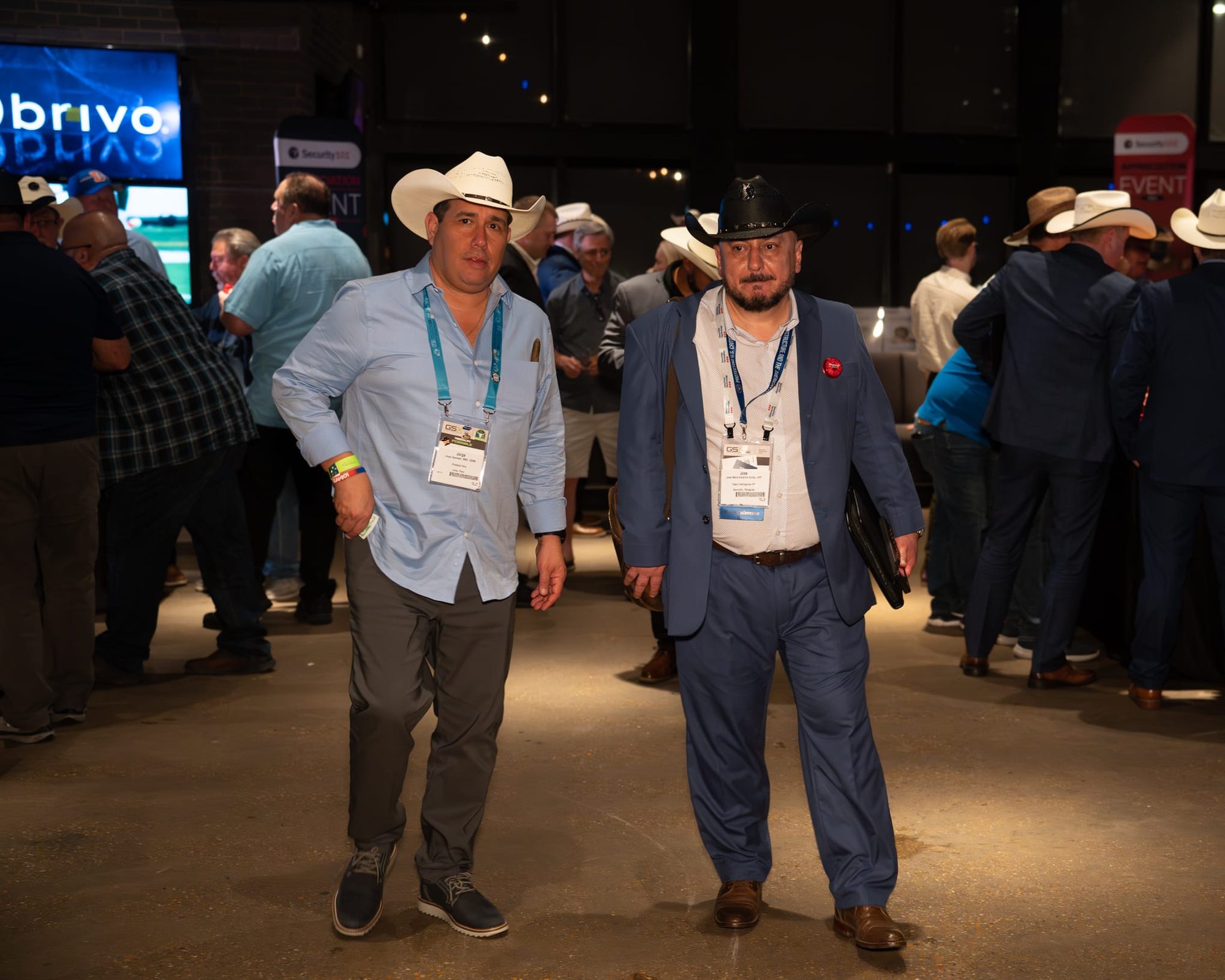 Candid shot of attendees of Security 101 Appreciation Event at Happiest Hour in Dallas, TX