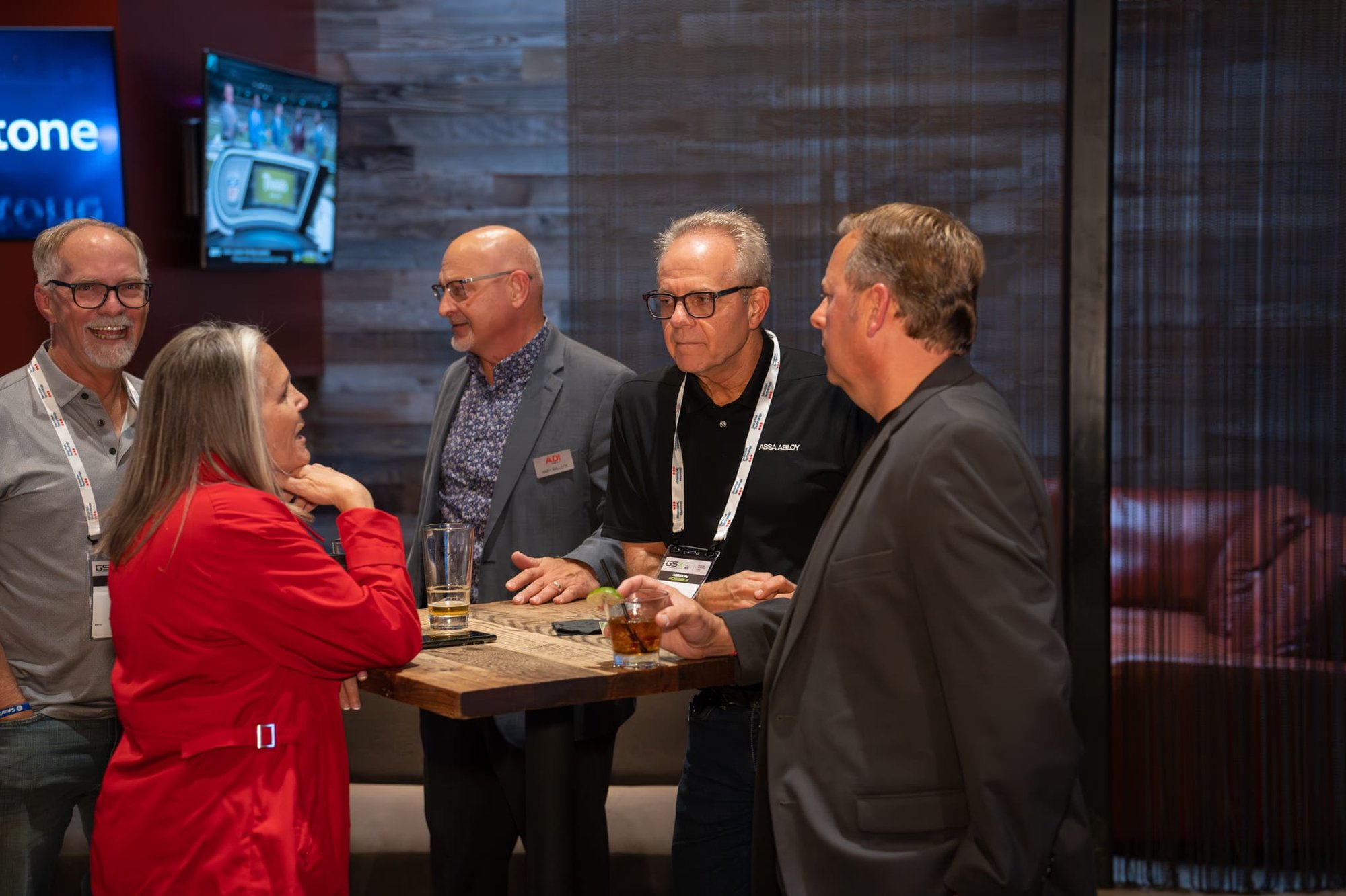 Candid shot of attendees of Security 101 Appreciation Event at Happiest Hour in Dallas, TX