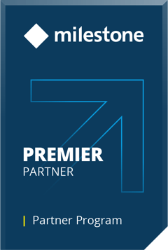 Milestone premiere partner program badge