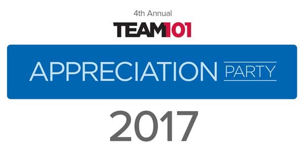 Team101 Appreciation Party 2017